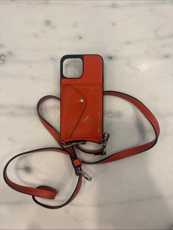Bandolier Other - Bandolier burnt Orange Crossbody Wallet Phone Case with Strap iPhone 13 Pro Max
